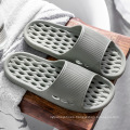 All season Bathroom Slippers hollow Anti-slip couples indoor sandals Leaky slippers cheap